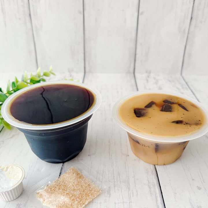 KALDI(カルディ)「モカキリマンジャロ コーヒーゼリー」と「珈琲ゼリーinミルク珈琲プリン」