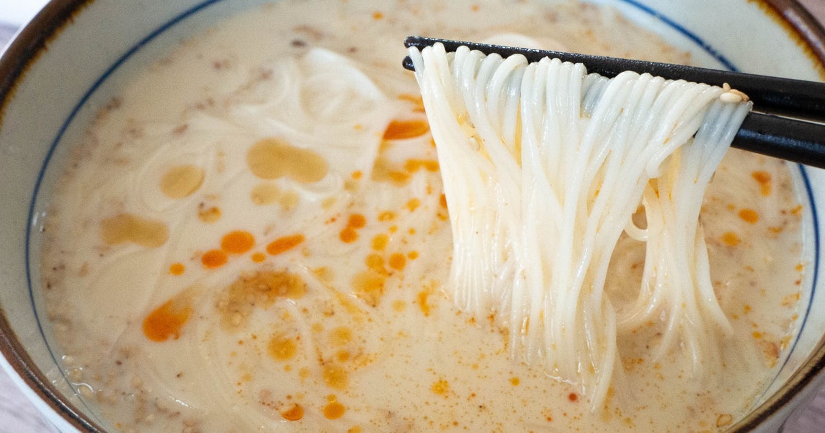 【そうめんはこう食べて】暑い日にぴったり!簡単ごまみそ豆乳そうめん