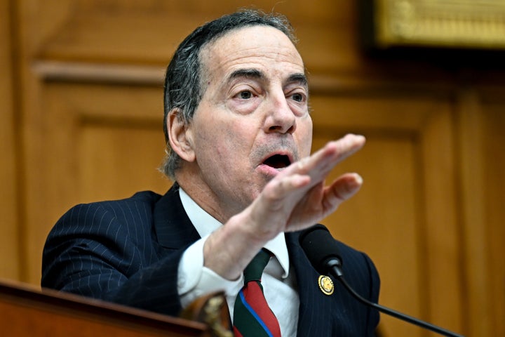 Representative Jamie Raskin, here on Feb. 11, accused President Donald Trump of unprecedented levels of corruption in a new interview with the Daily Beast.