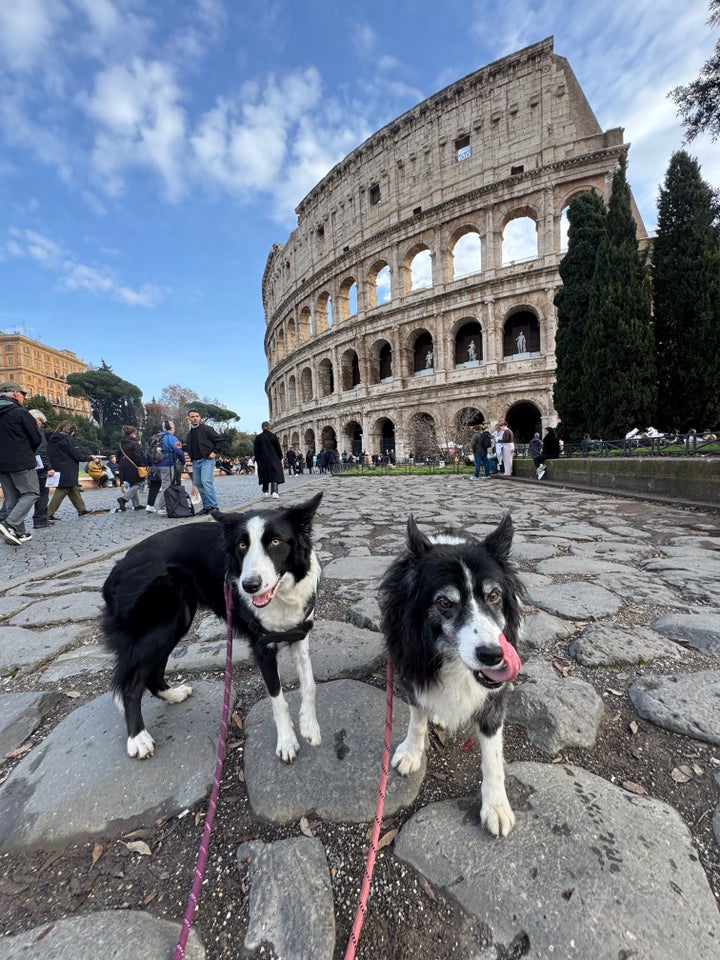 A weekend in Rome celebrating the author's birthday.