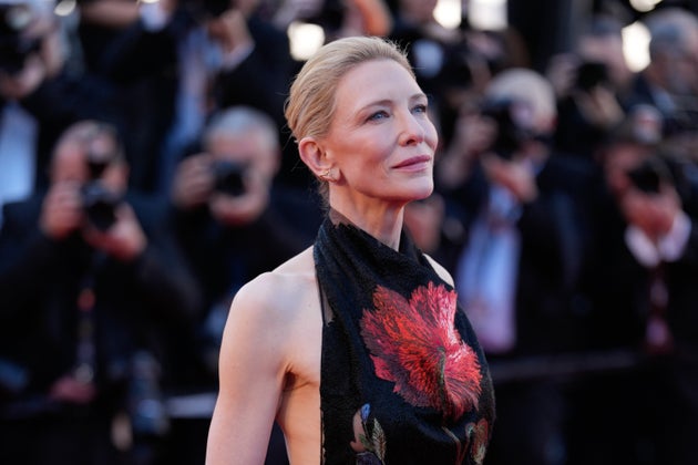 Cate Blanchett in Cannes on Sunday