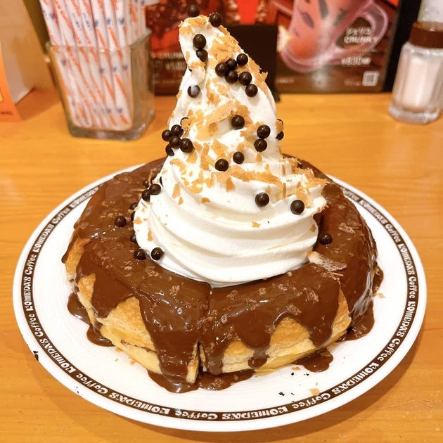 コメダ珈琲店「シロノワール CRUNKY」