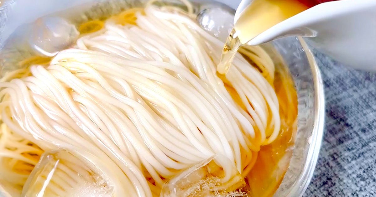 【かけるだけで毎日そうめん食べたくなる】めんつゆより止まらない。冷蔵庫にないと困るやつ