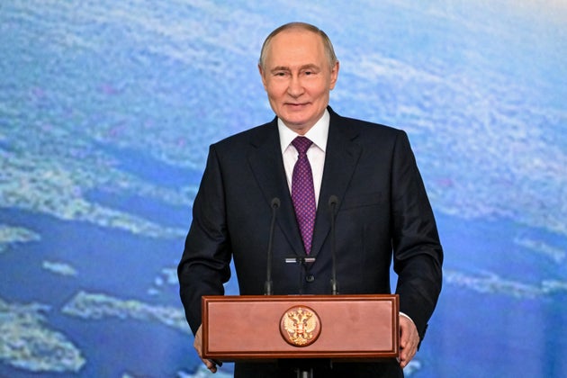 Russian president Vladimir Putin.