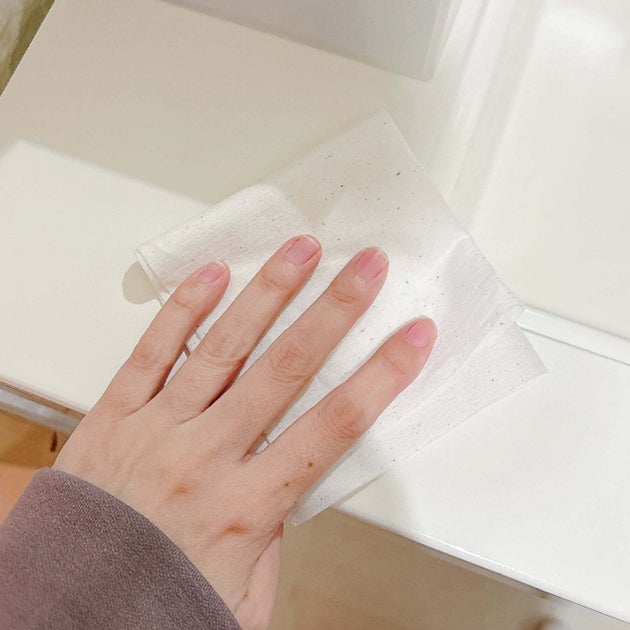 無印良品「生成コットンフェイスタオル」