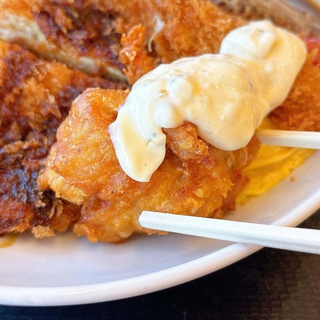 かつやの「揚げオムカレー」