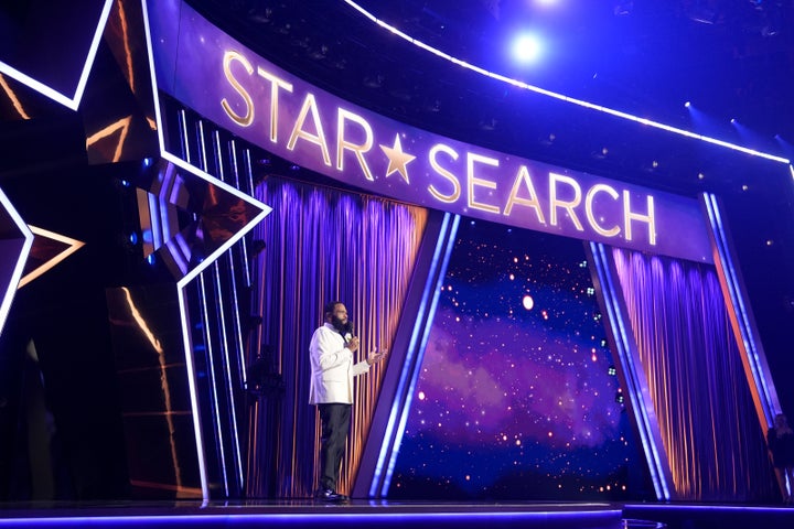 Antonio Anderson en "Búsqueda de estrellas en vivo."