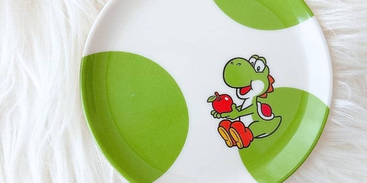 ファミリーマート「ヨッシーとフカシギの図鑑」のオリジナル豆皿