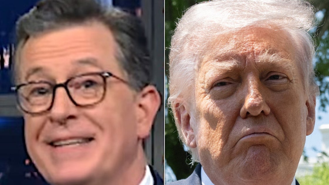 Stephen Colbert's Last-Ever 'Late Show' Trump Joke Was Incredibly Subtle