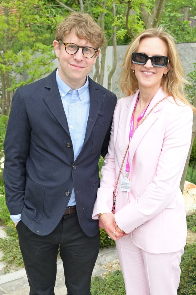 Josh Widdicombe and his wife Rose Hanson in 2023