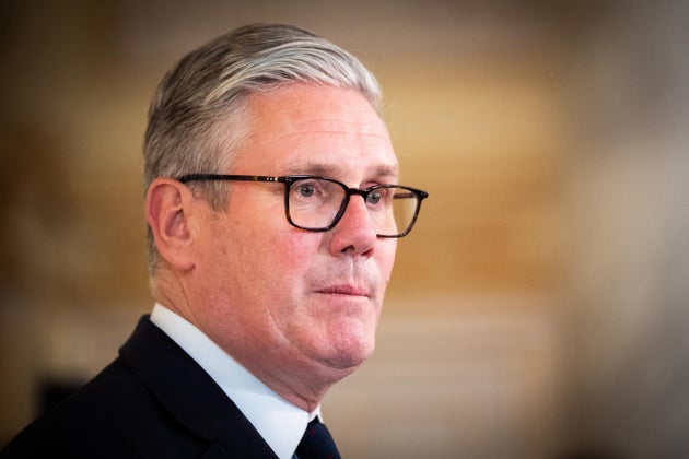 Keir Starmer speaks to guests during a reception for homelessness charities and organizations who played an influential role in bringing forward the Renters' Rights Act, at number 10 Downing Street, London, Tuesday May 19, 2026.
