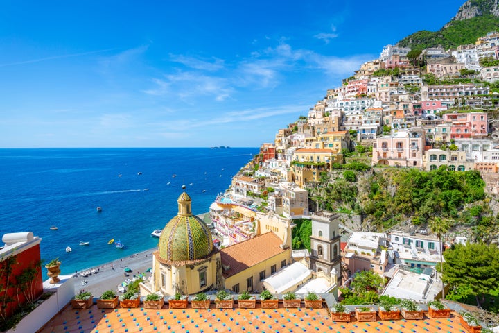 What Instagram doesn't always show you about places like Positano are the summer crowds and heat.