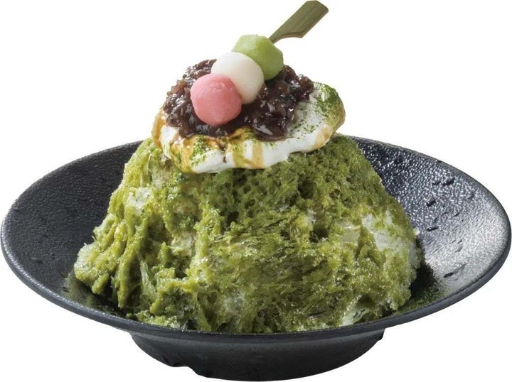 純氷かき氷 抹茶黒蜜