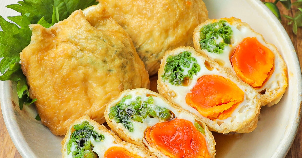 格別においしい「油揚げ」の食べ方！おいなりさんには戻れないかも...！詰めて煮るだけの簡単おかずレシピ