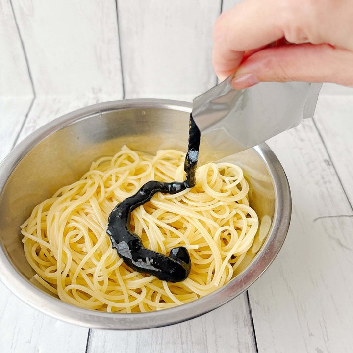 無印良品「あえるだけのパスタソース いかすみ」
