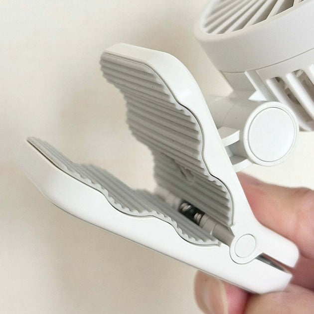 無印良品「置いても使える 充電式クリップファン ミニ」