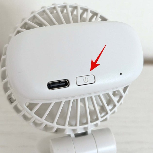 無印良品「置いても使える 充電式クリップファン ミニ」