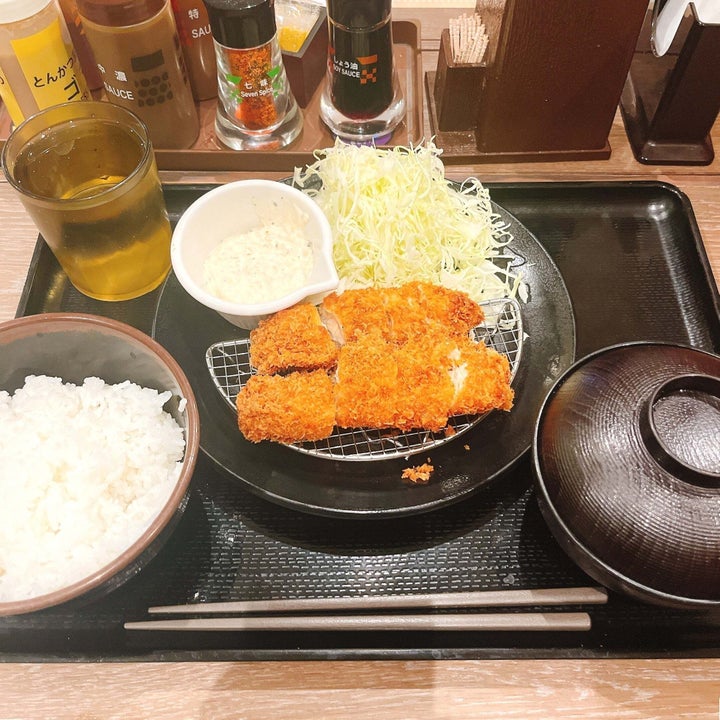 松のや「ささみかつ定食」