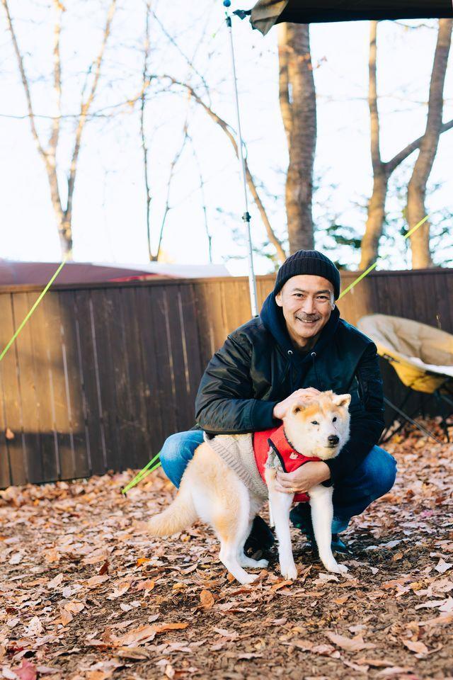 黒田隆憲さんとどんべえ