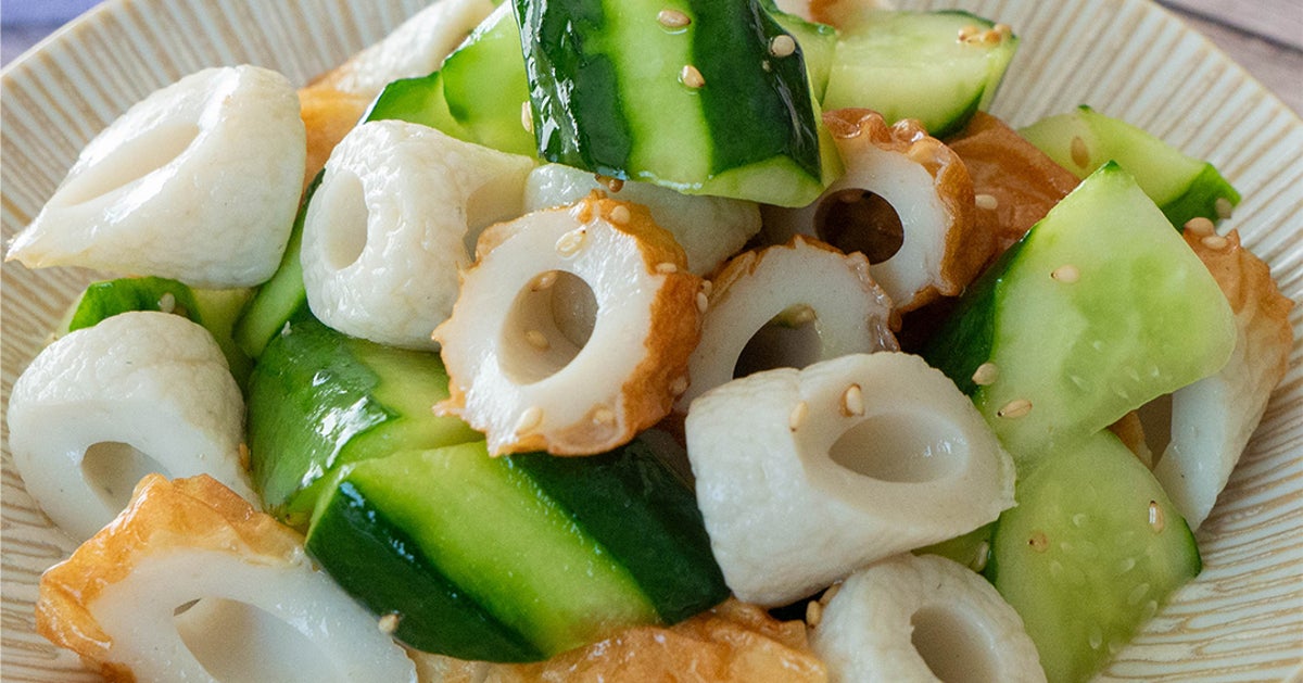 【ちくわときゅうりはコレにして】さっぱりでずっと食べられる！夏にぴったりの簡単副菜