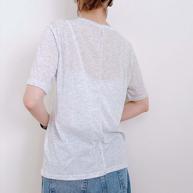 GU「ソフトシアークルーネックTQ」