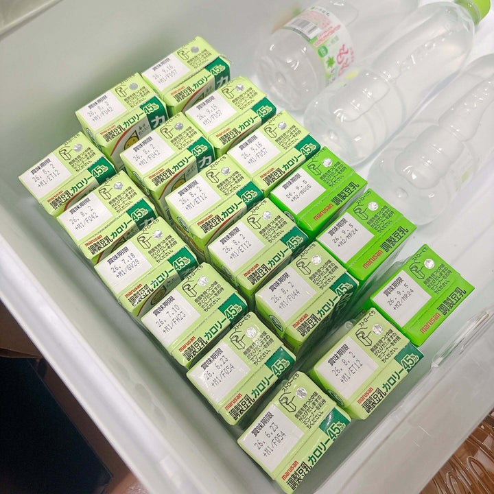 豆乳をローリングストック