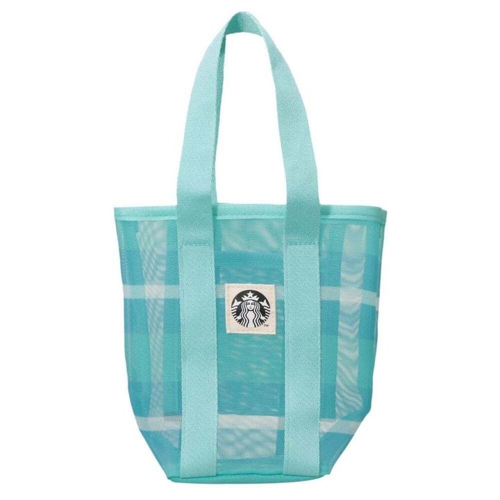 スターバックス「メッシュバッグスモールグリーン」