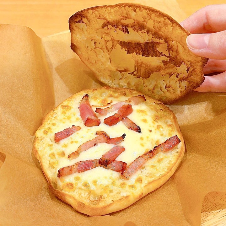 サイゼリヤ「パンチェッタとチーズのパニーニ コンビ 」