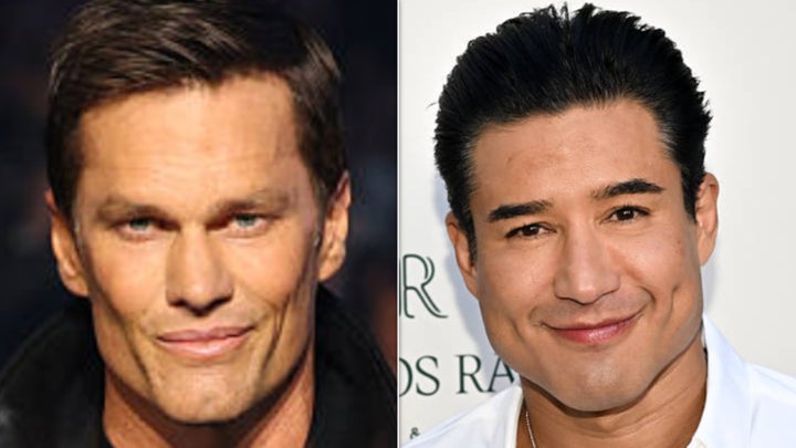 Tom Brady (left) and Mario Lopez (right) were also invited by Dana White.