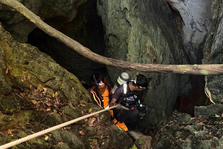 Villagers entered the cave on May 19, but heavy rain caused flash floods that prevented exit.