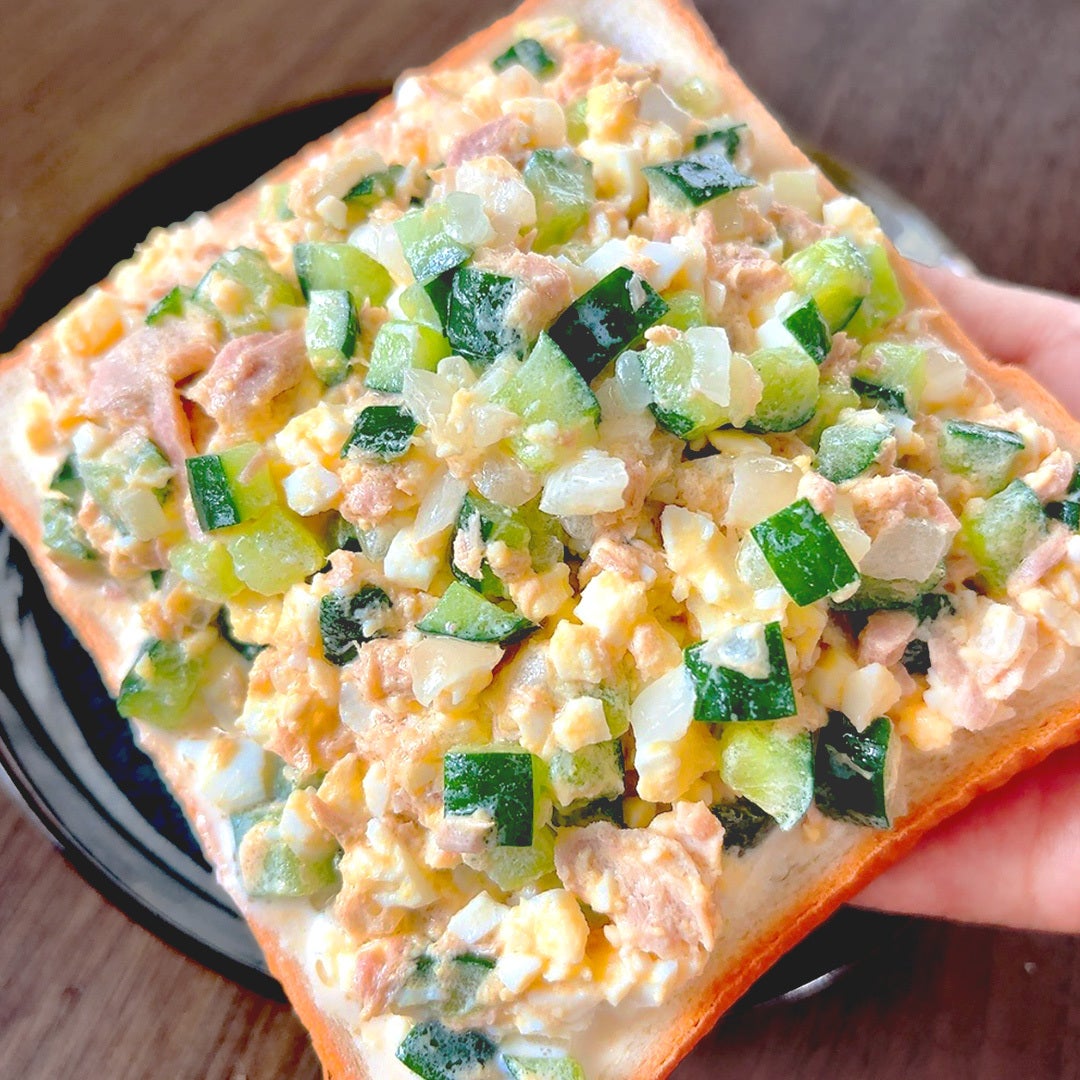 【このきゅうり、何にのせてもうまい】食パン1袋すぐなくなる。毎朝これでいい