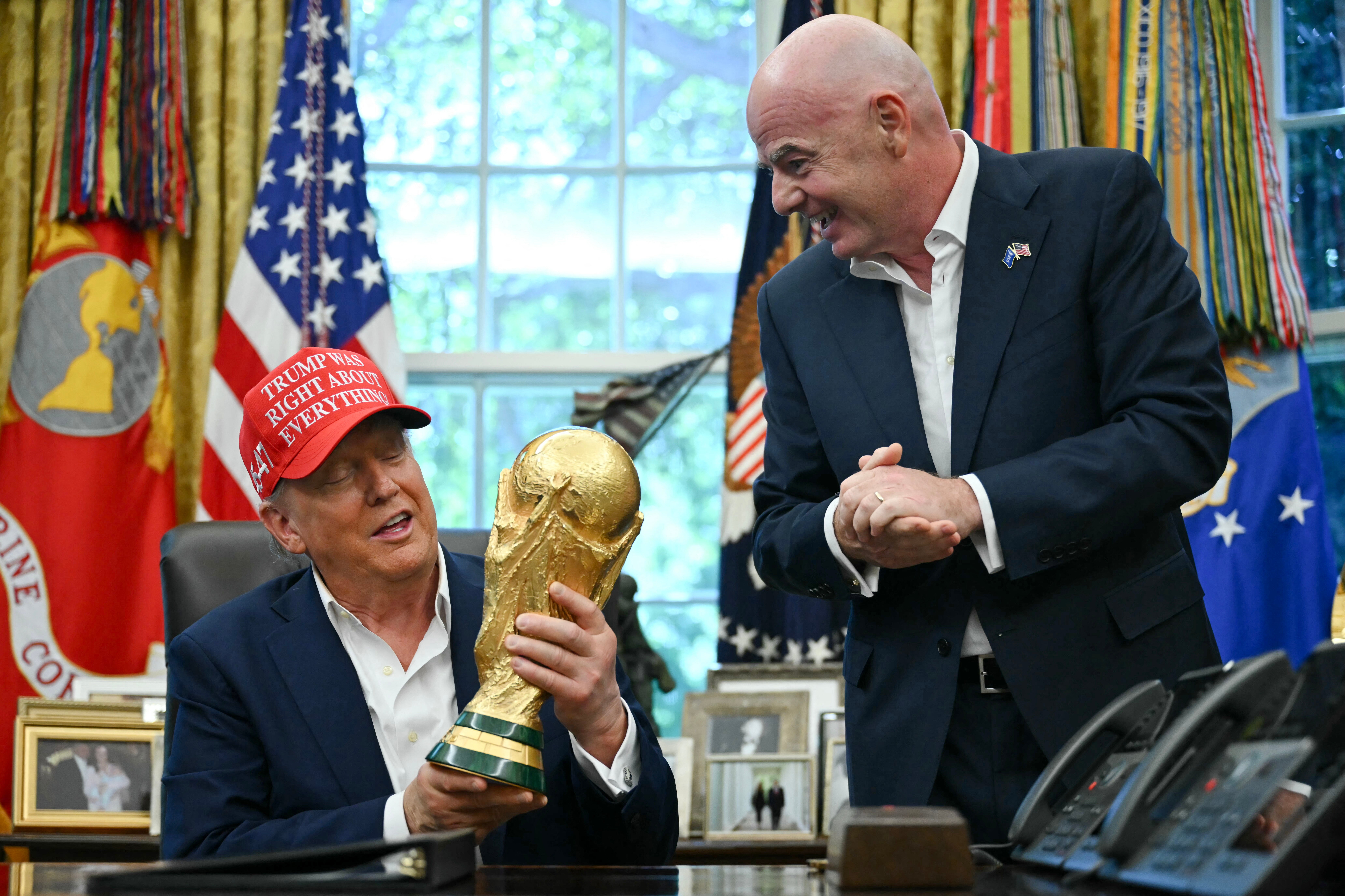 Donald Trump Is Following Notorious Dictator's Playbook With World Cup, Expert Warns