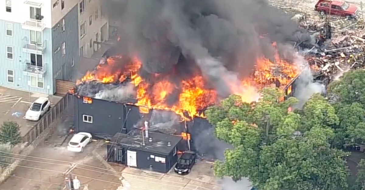 Crews In Dallas Search For Missing After Massive Apartment Fire Kills At Least 3