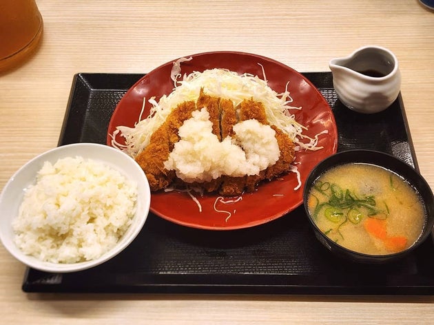 かつや「おろしカツ定食 120gロース」