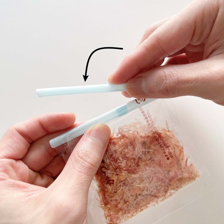 ストローをクリップにする方法