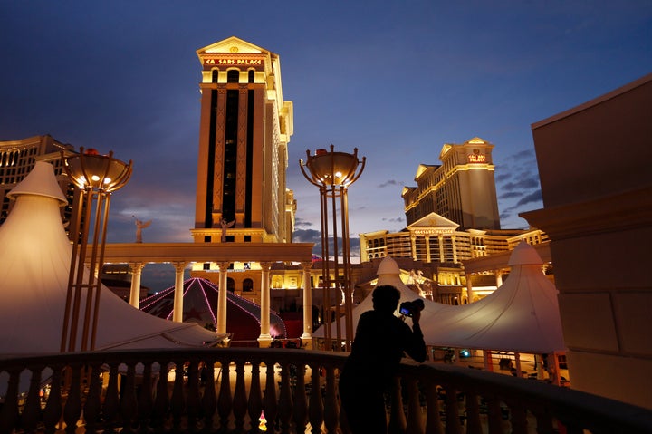 Caesars Palace hotel and casino in Las Vegas.