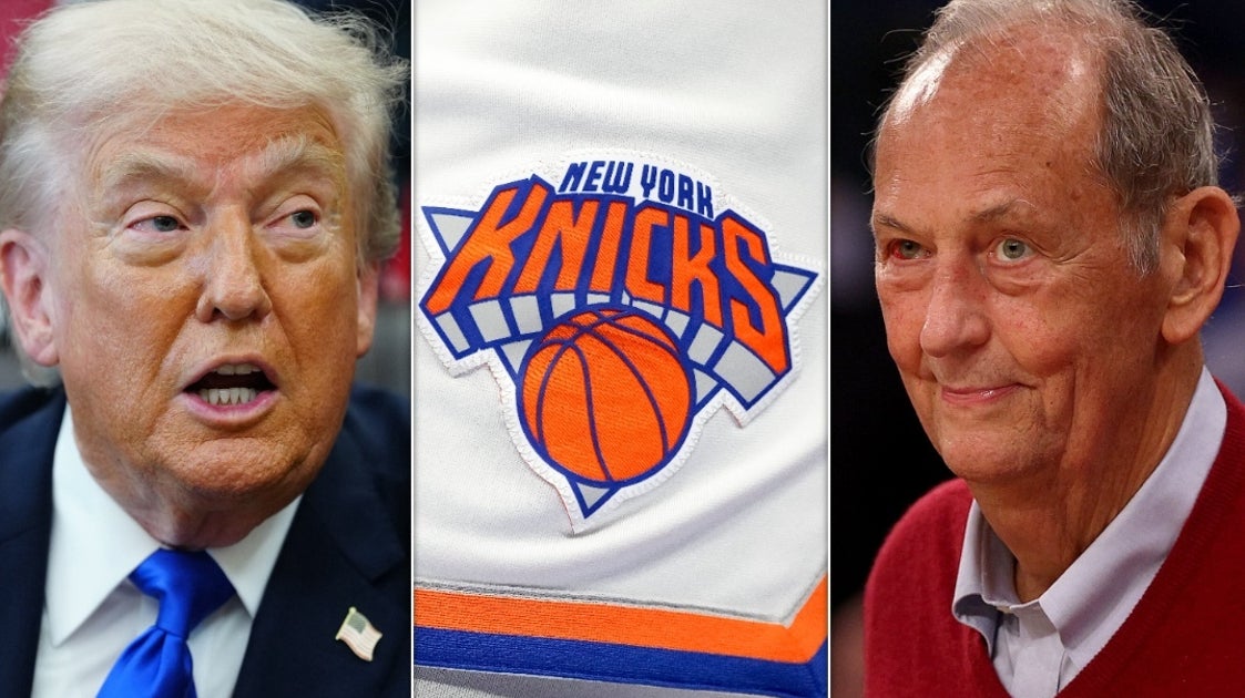 Les New York Knicks Great mettent Trump à sa place sur les plans des finales de la NBA Les New York Knicks Great mettent Trump à sa place sur les plans des finales de la NBA
