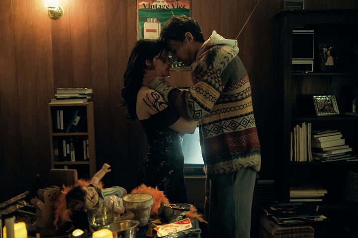 Nikki and Bear pictured in the final moments of Obsession