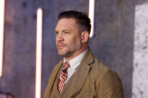 Tom Hardy pictured in April 2025