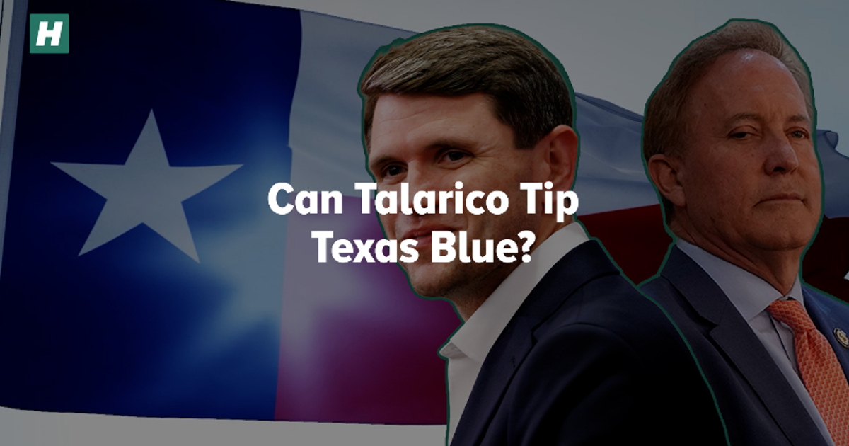Can Talarico Tip Texas Blue?