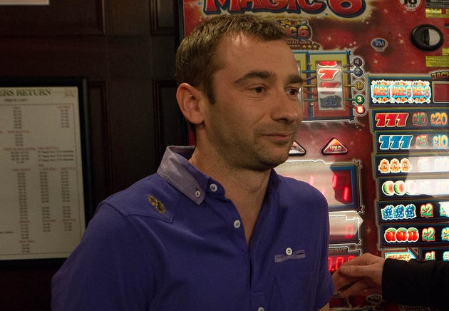 Charlie Condou in Coronation Street in 2014