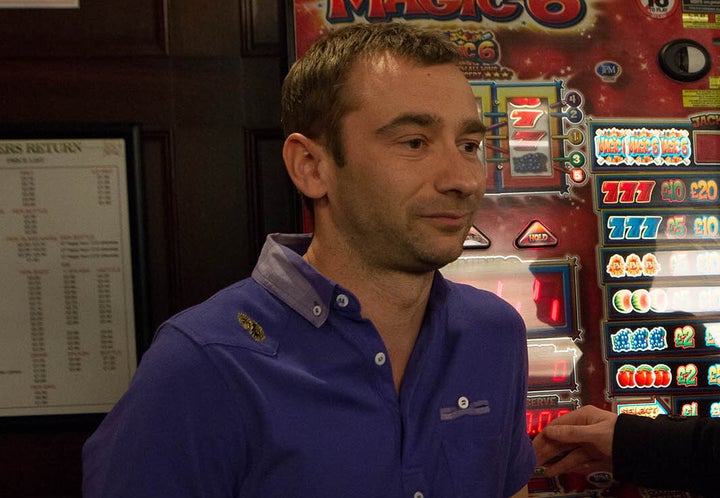 Charlie Condou in Coronation Street in 2014