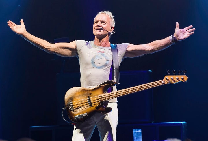 Sting, visto aquí actuando en 2023 en el Jones Beach Theatre de Nueva York.