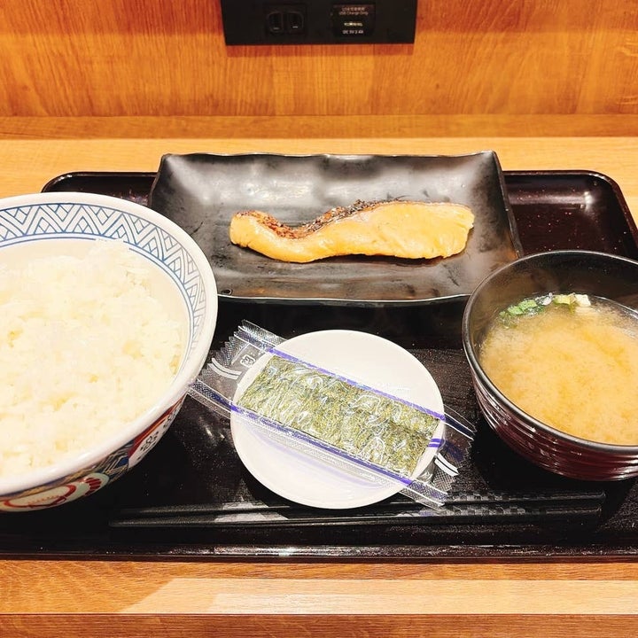 吉野家「焼魚定食」