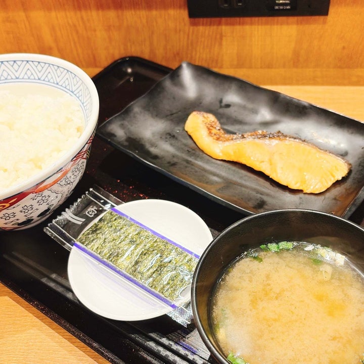 吉野家「焼魚定食」
