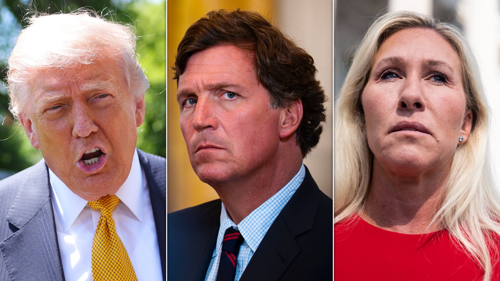 Trump Turns On Tucker Carlson And Other MAGA Critics With Spiteful AI Truth Social Post
