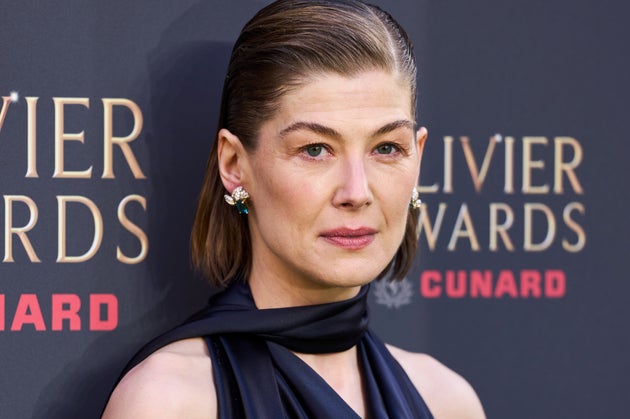 Rosamund Pike at the Oliviers in April