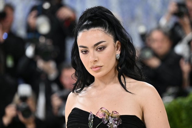 Charli XCX at the Met Gala last month