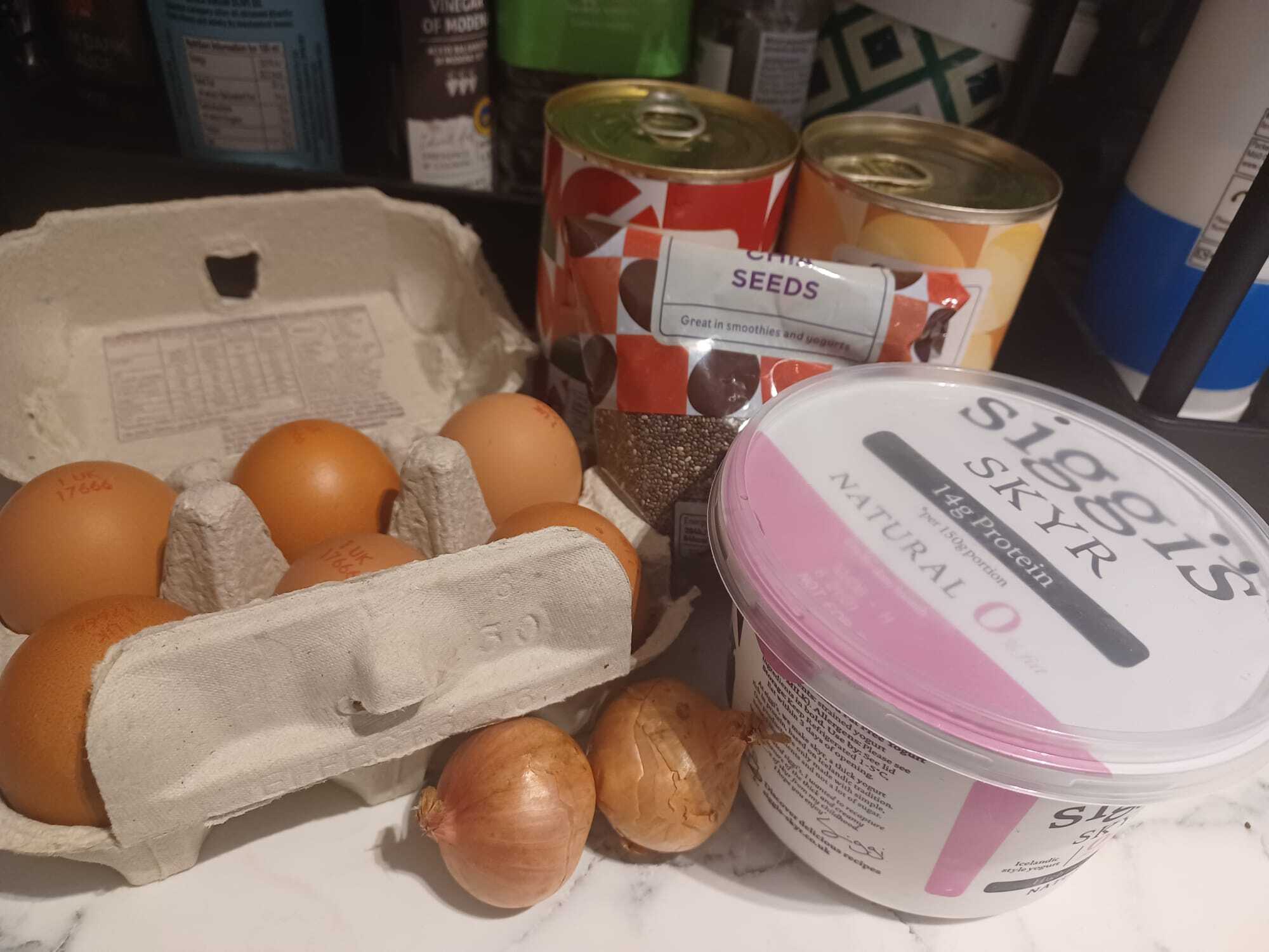 This Easy Breakfast And Lunch Gives Me 23g Fibre And 43g Protein