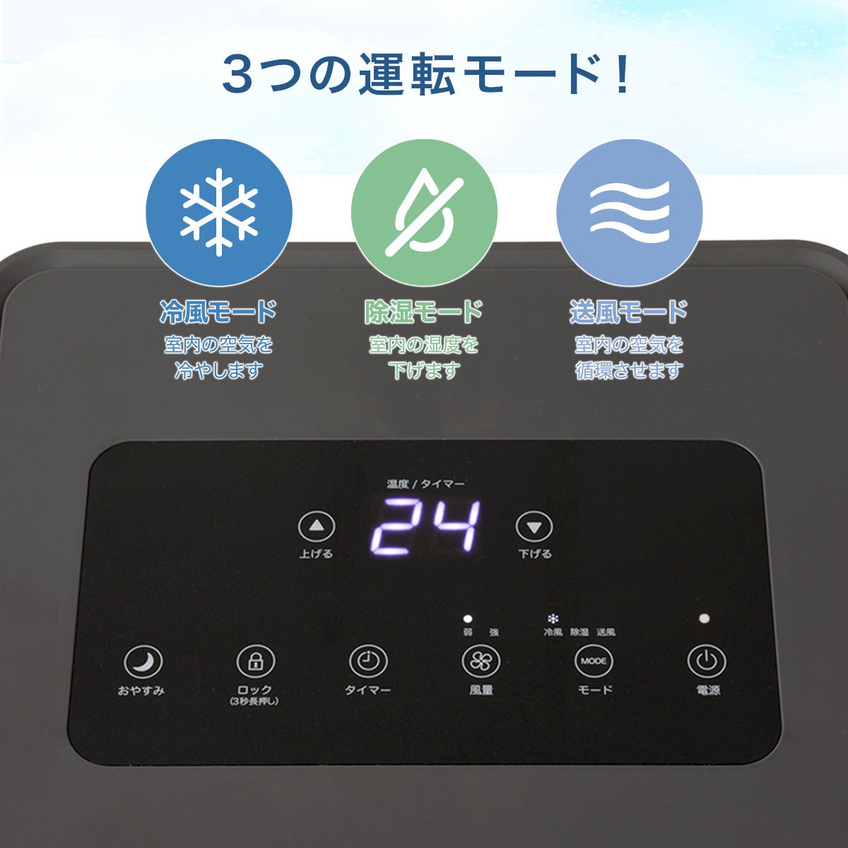 画像】ニトリの3万円台「ポータブルクーラー」が話題⇨工事不要、“置く